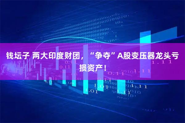 钱坛子 两大印度财团，“争夺”A股变压器龙头亏损资产！